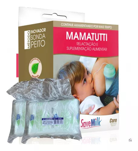 Mamatutti Relactação e Suplementação Amigo da Amamentação com 10 sondas - SaveMilk